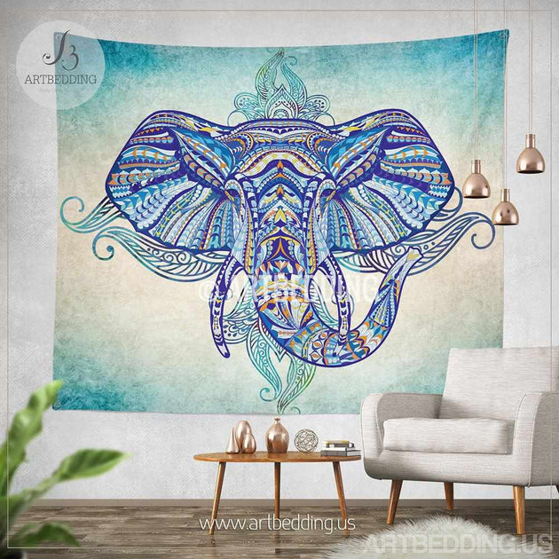 Elephant Wall decor ethno elephant wall tapestry boho wall decor