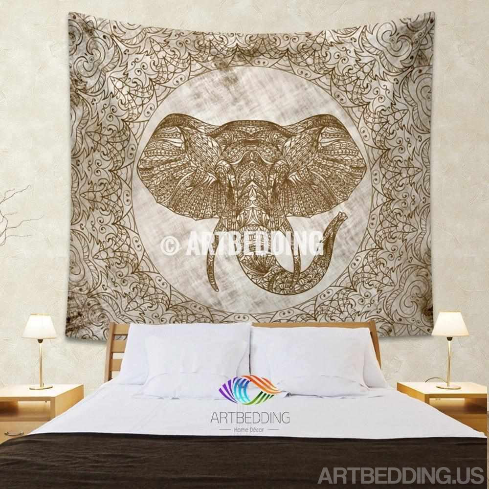 Bohemian elephant outlet tapestry