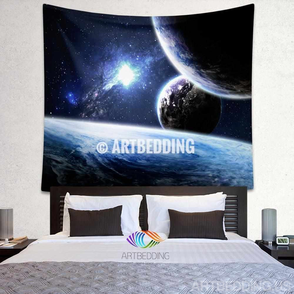 Galaxy Tapestry Space wall tapestry Galaxy tapestry wall hanging