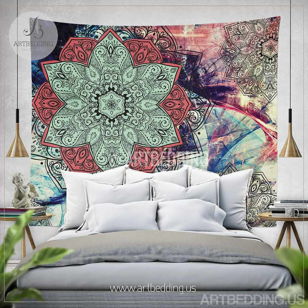 Mandala Tapestries  Mandala Tapestry – The Happy Mind Store