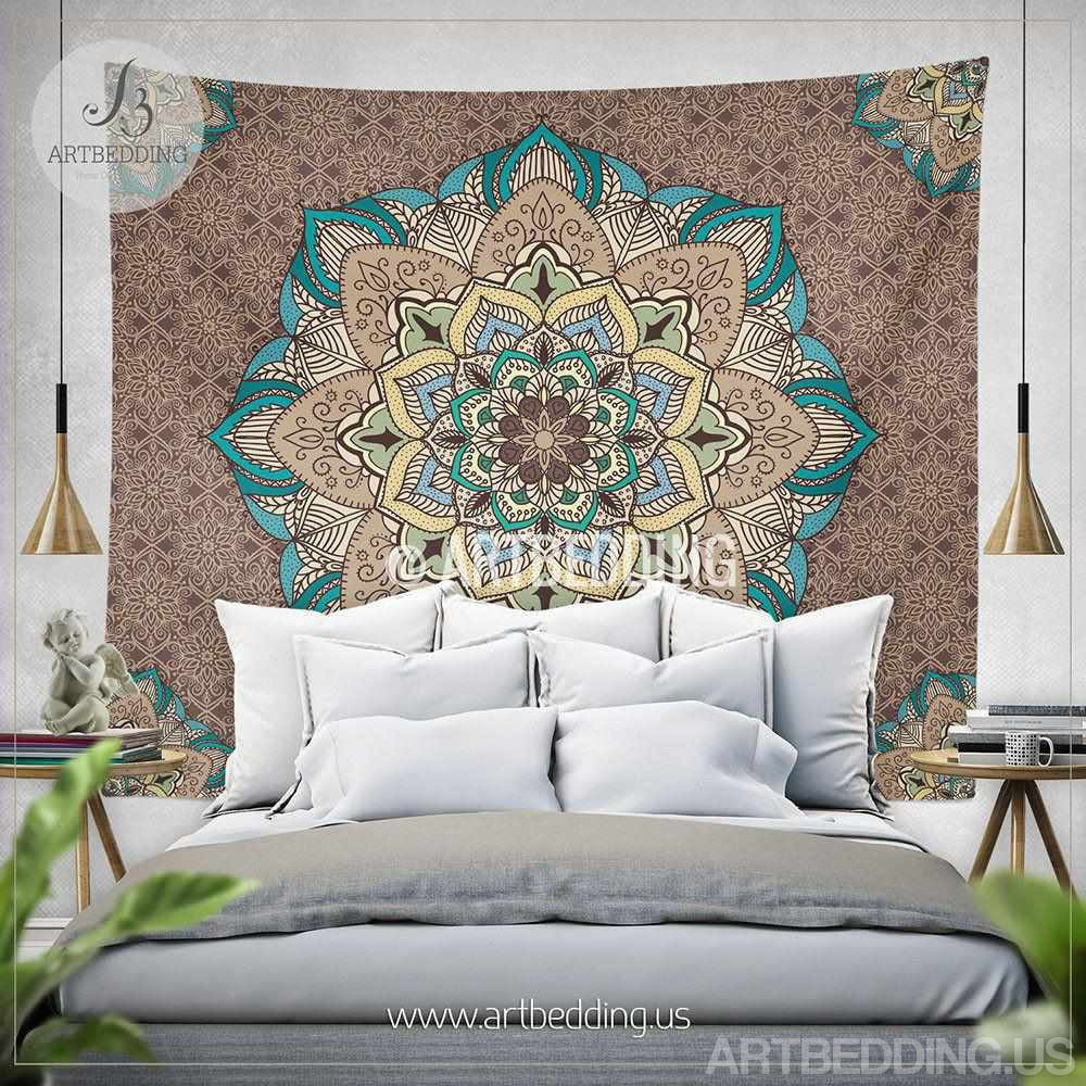 Printed tapestry wall discount hangings